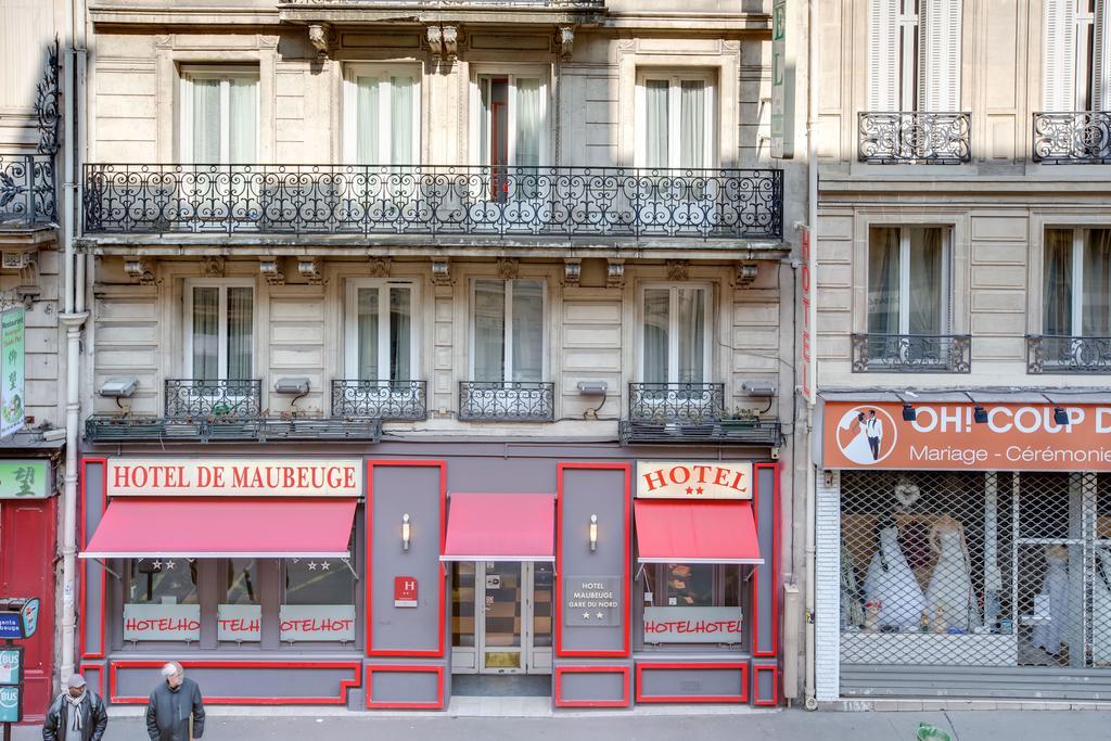 Hôtel Maubeuge Gare du Nord Paris Exterior foto