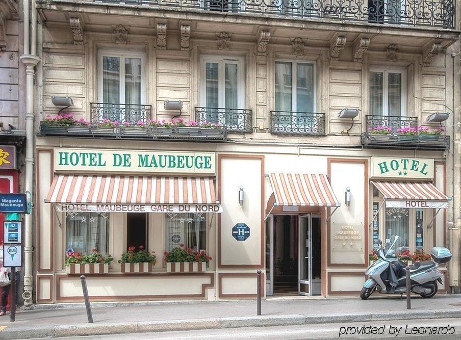 Hôtel Maubeuge Gare du Nord Paris Exterior foto