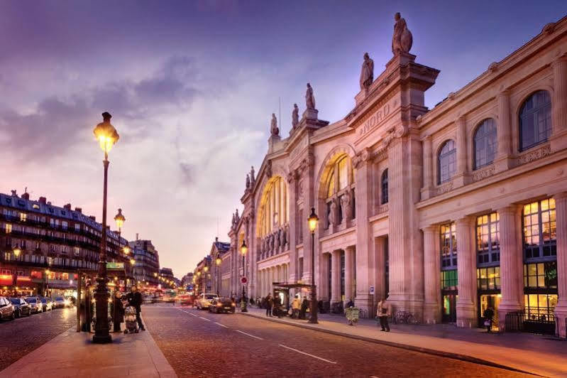 Hôtel Maubeuge Gare du Nord Paris Exterior foto