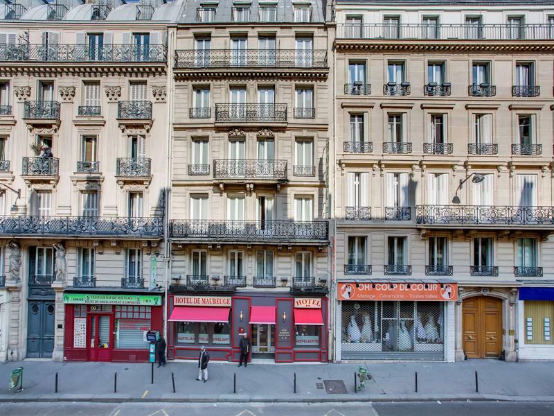Hôtel Maubeuge Gare du Nord Paris Exterior foto